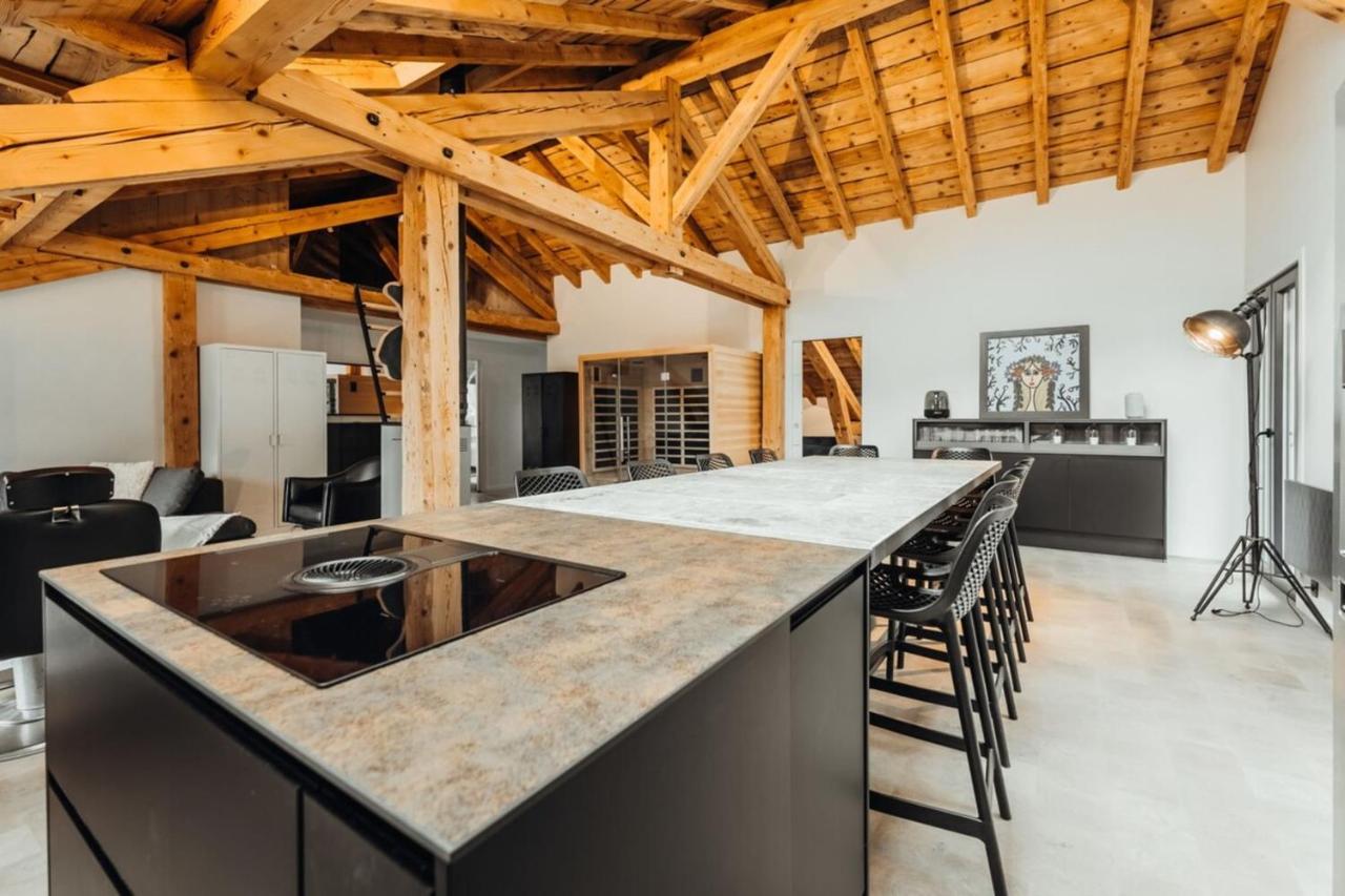 Luxurious 3-Bedroom Flat With Sauna And Garage Chamonix Exterior photo