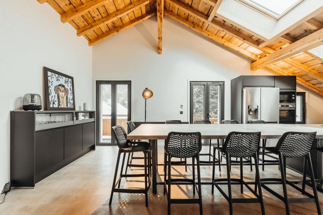 Luxurious 3-Bedroom Flat With Sauna And Garage Chamonix Exterior photo
