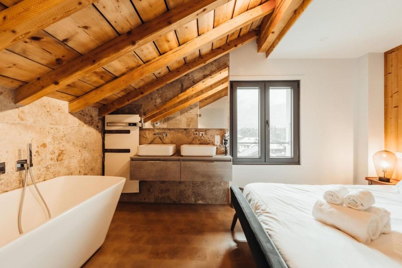 Luxurious 3-Bedroom Flat With Sauna And Garage Chamonix Exterior photo